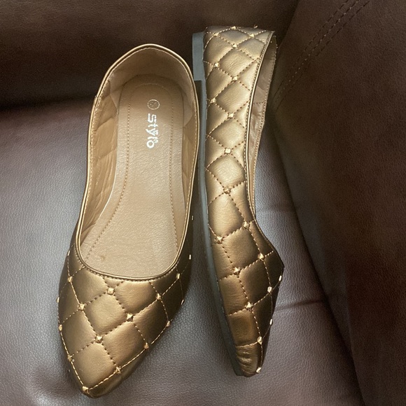 Size 41 US (9.5), color metallic brown, stylo collection - Picture 2 of 4